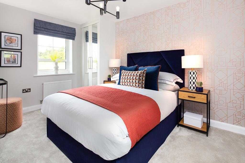 En suite main bedroom in the Maidstone 3 bedroom home