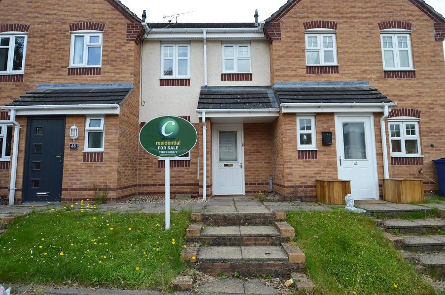 Lower Birches Way,Rugeley,WS15 1GB 2 bed terraced house £169,000