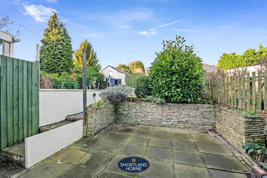 Rear garden