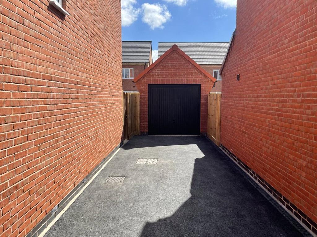 Garage and Driveway