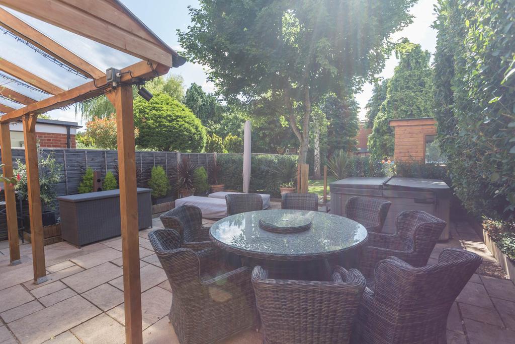 Large patio