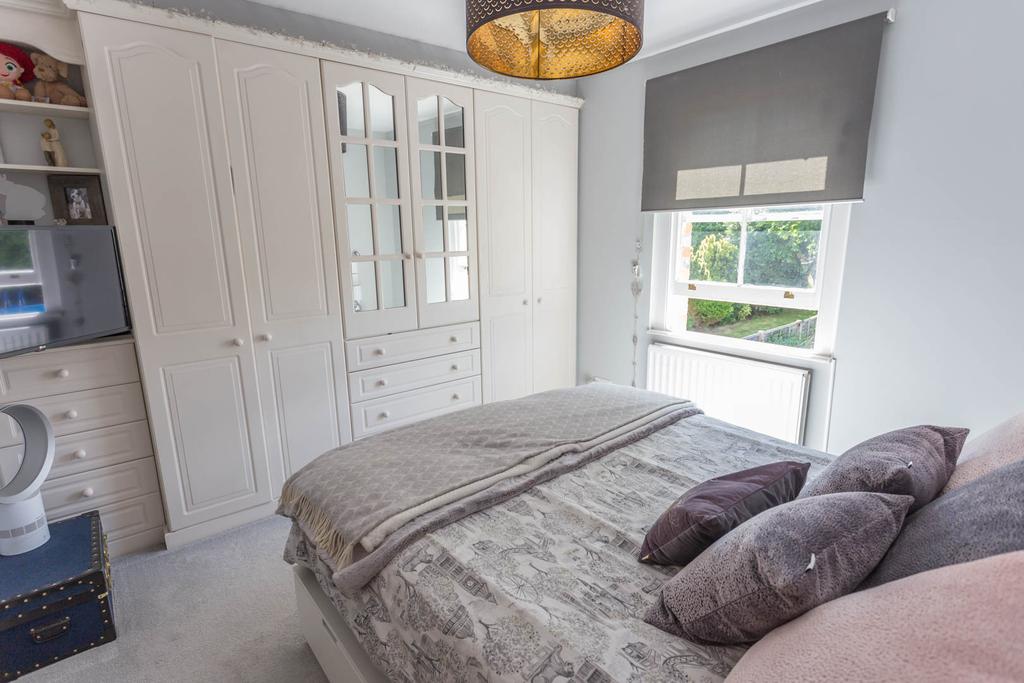 Bedroom 1 with wardrobes