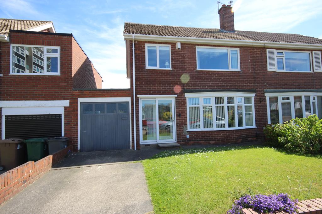 Western Way, Whitley Lodge, Whitley... 3 bed semidetached house £365,000