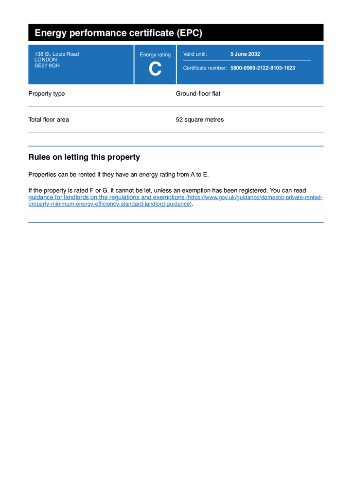 EPC Certificate