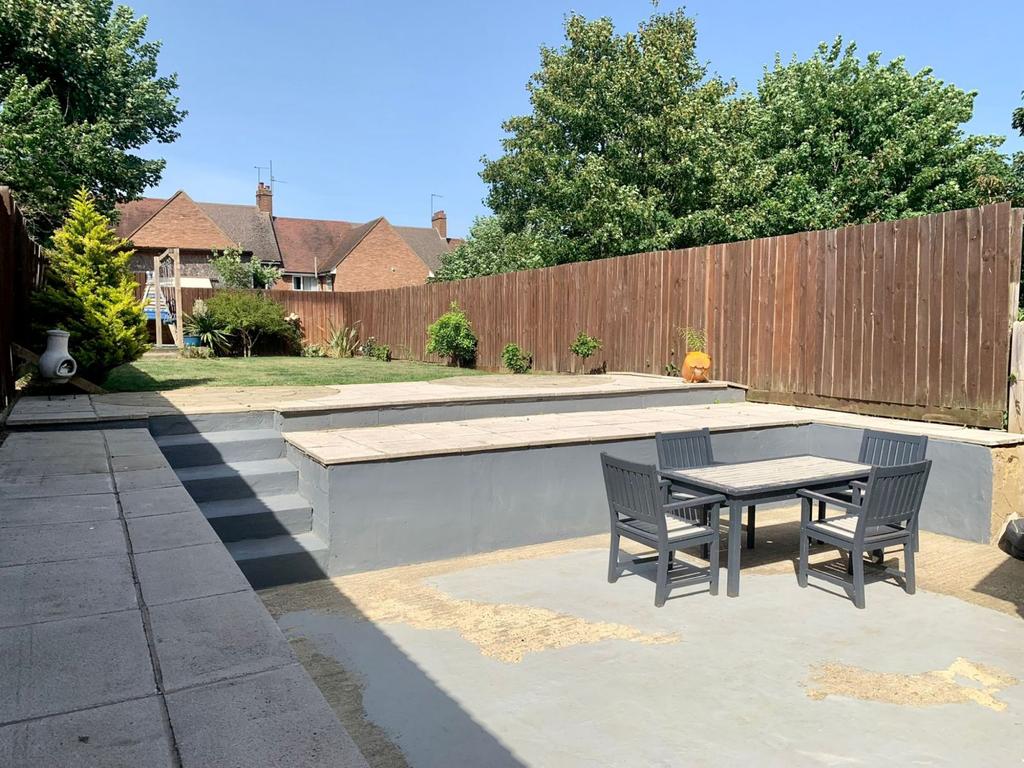 Rear garden