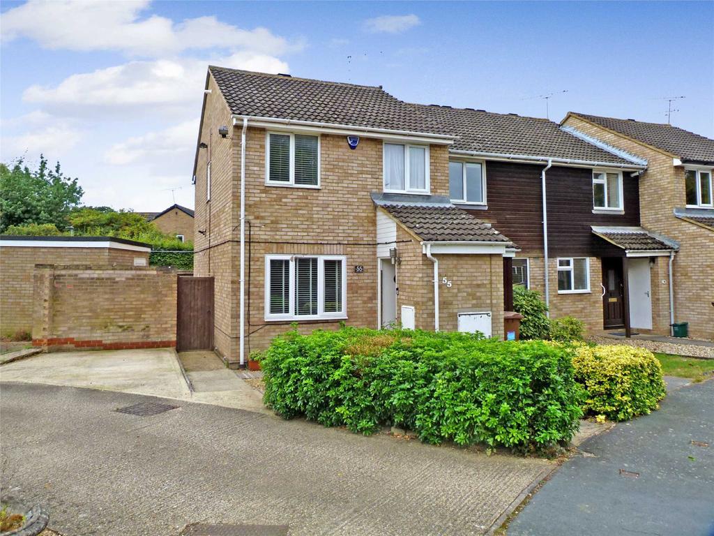 Lords Wood, Welwyn Garden City, Hertfordshire, AL7 3 bed end of terrace