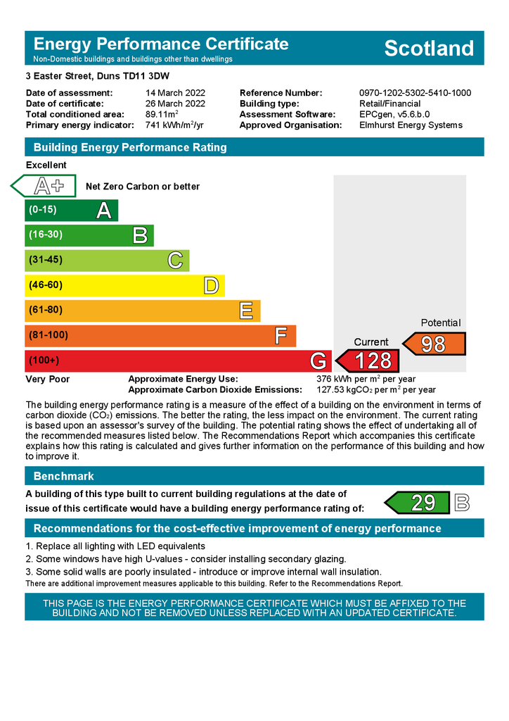 EPC Certificate