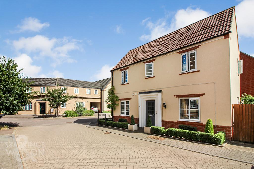 Maze Avenue, Queens Hill, Costessey 3 bed semidetached house £280,000