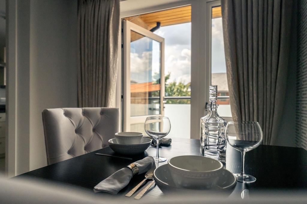 Stylish show apartment interiors