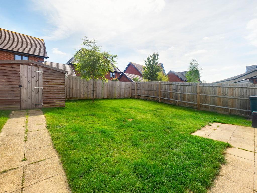 Rear garden