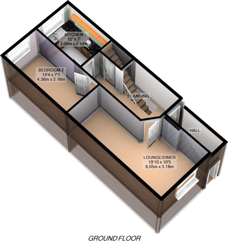 Avalon Court maisonette