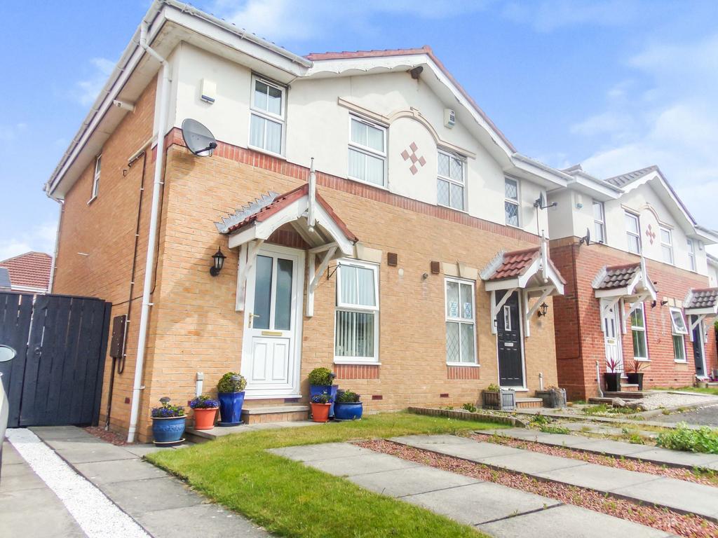 Greenhills, Killingworth, Newcastle... 2 bed semidetached house £150,000