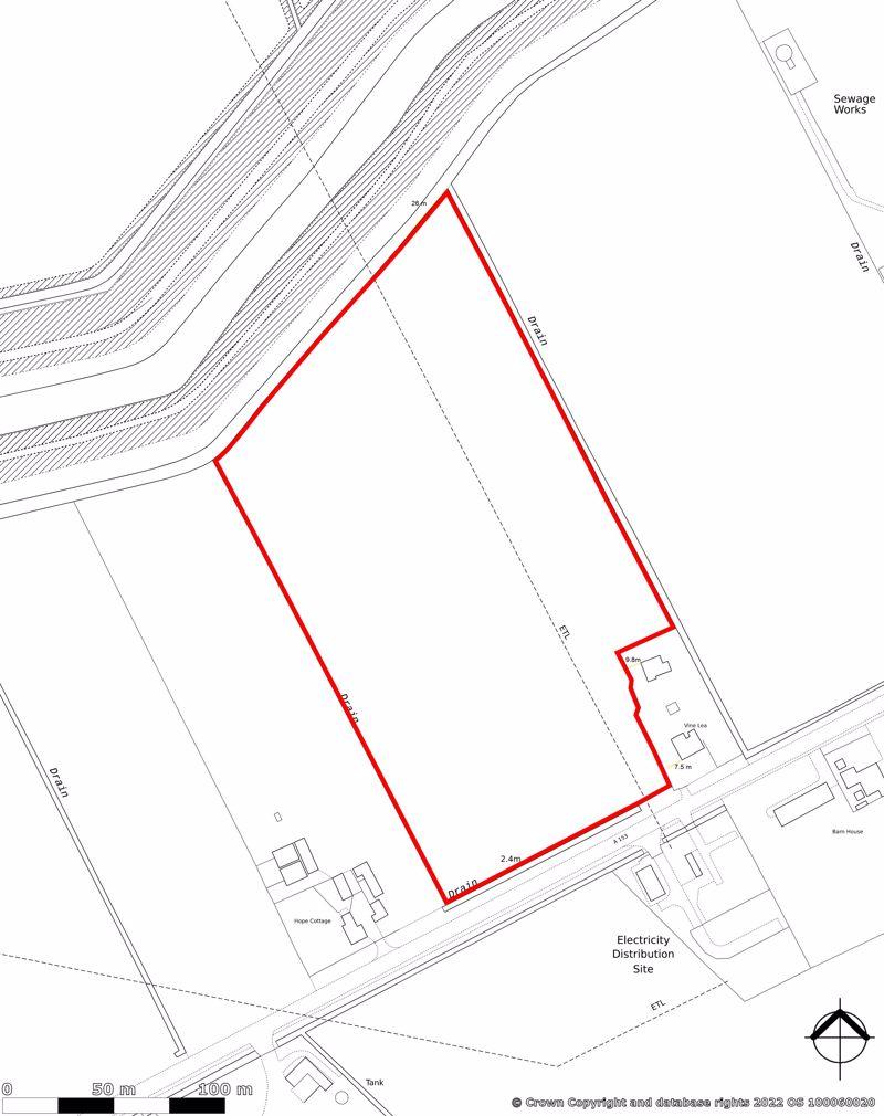 Land at Tattershall Bridge 9 Acres Property £80,000