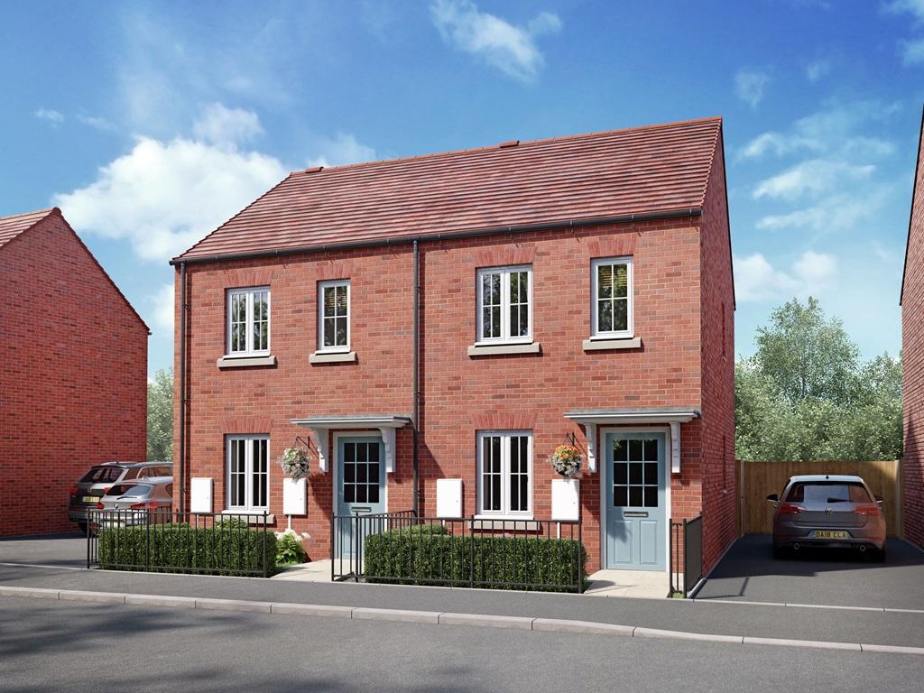 Outside CGI view of our 2 bed Kenley home
