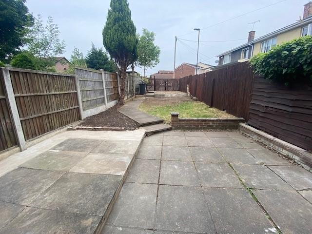 Rear garden