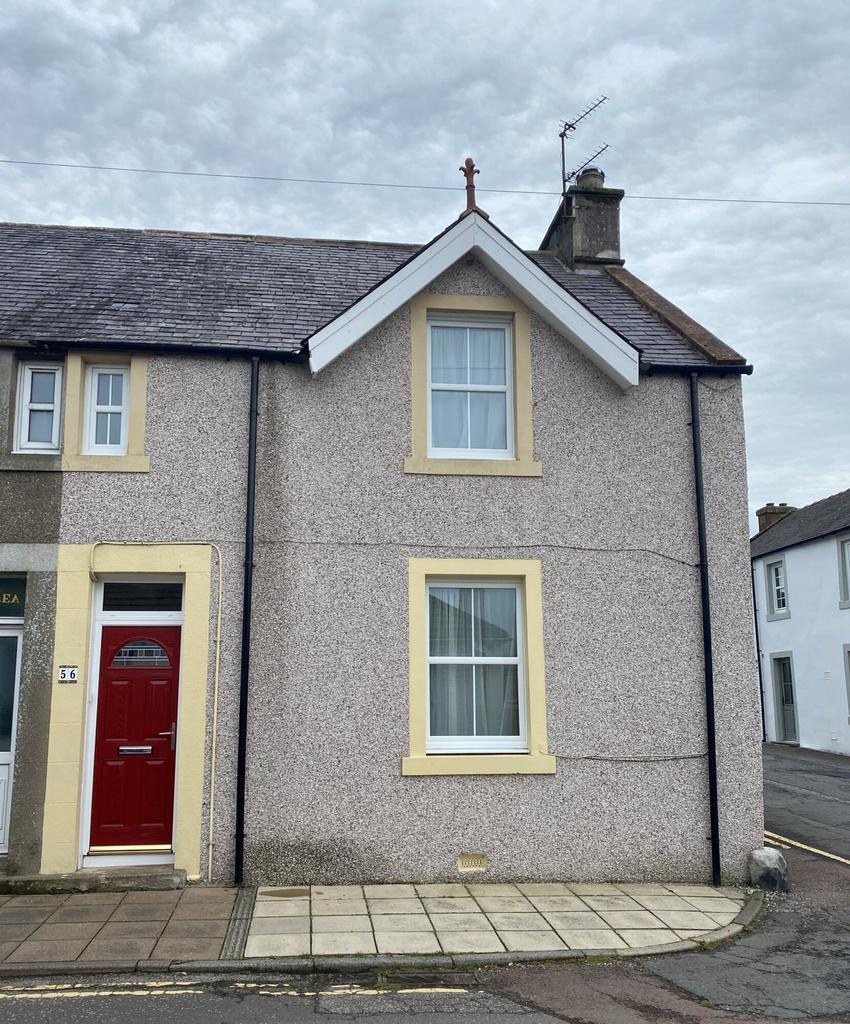 56 Catherine Street, Gatehouse of Fleet 3 bed end of terrace house £195,000