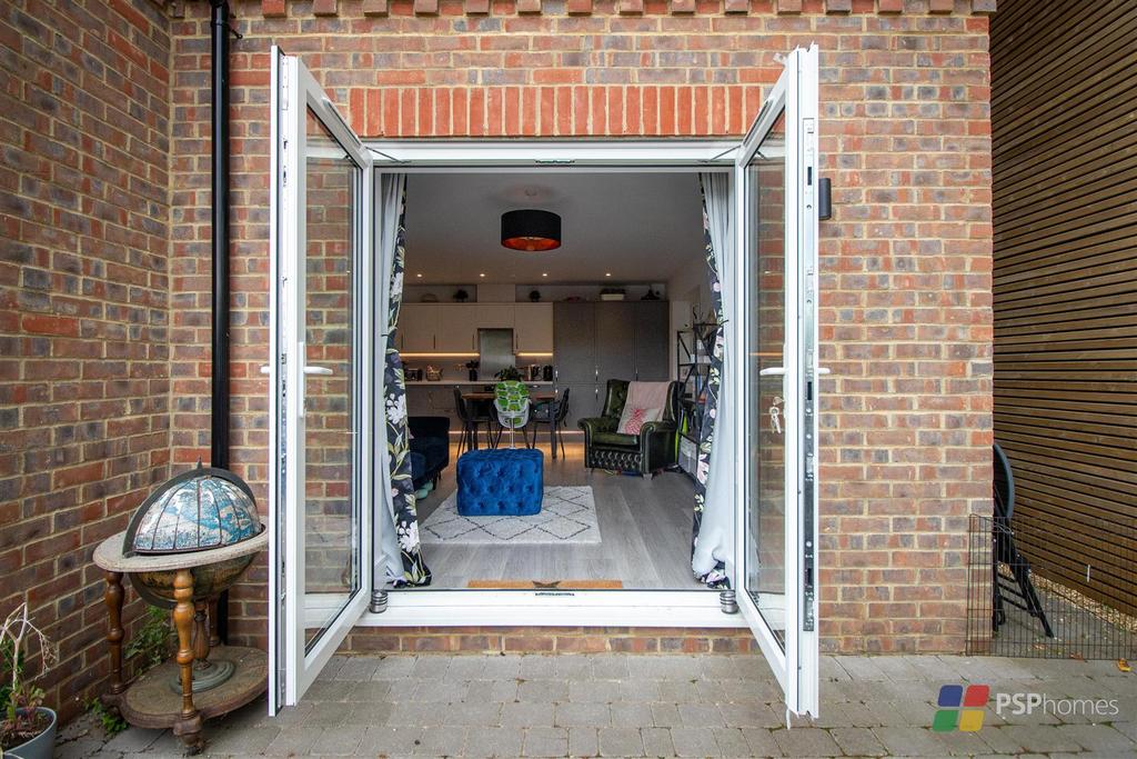 French Doors onto Garden