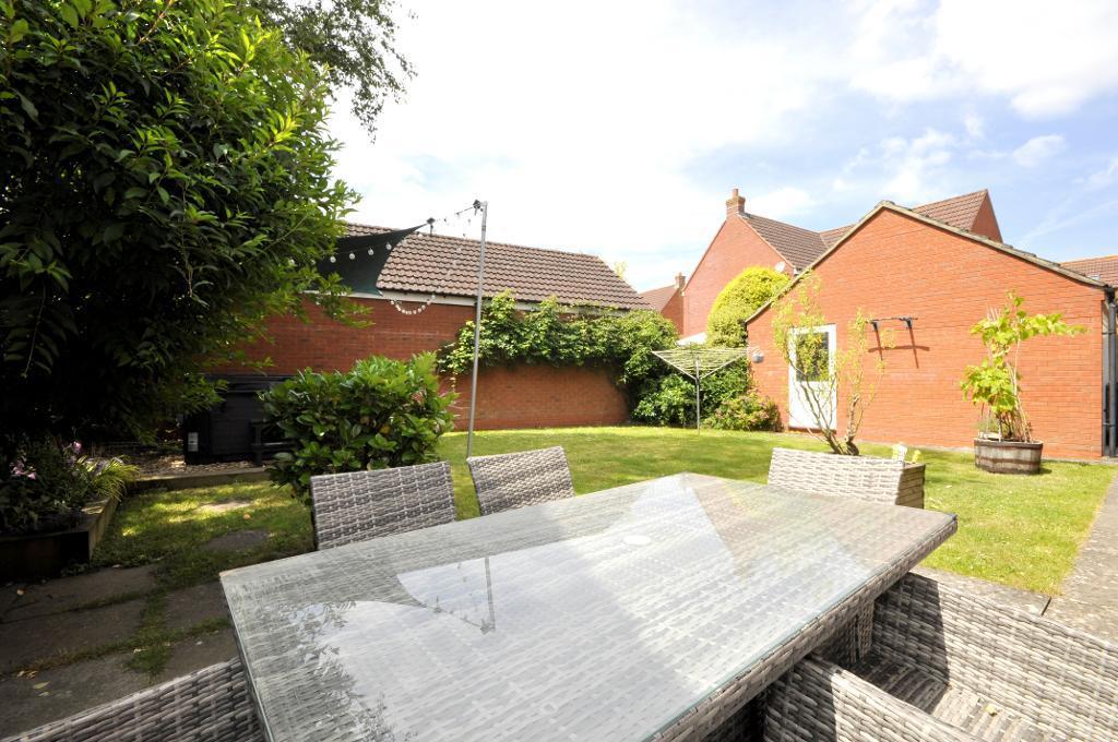 South facing rear garden
