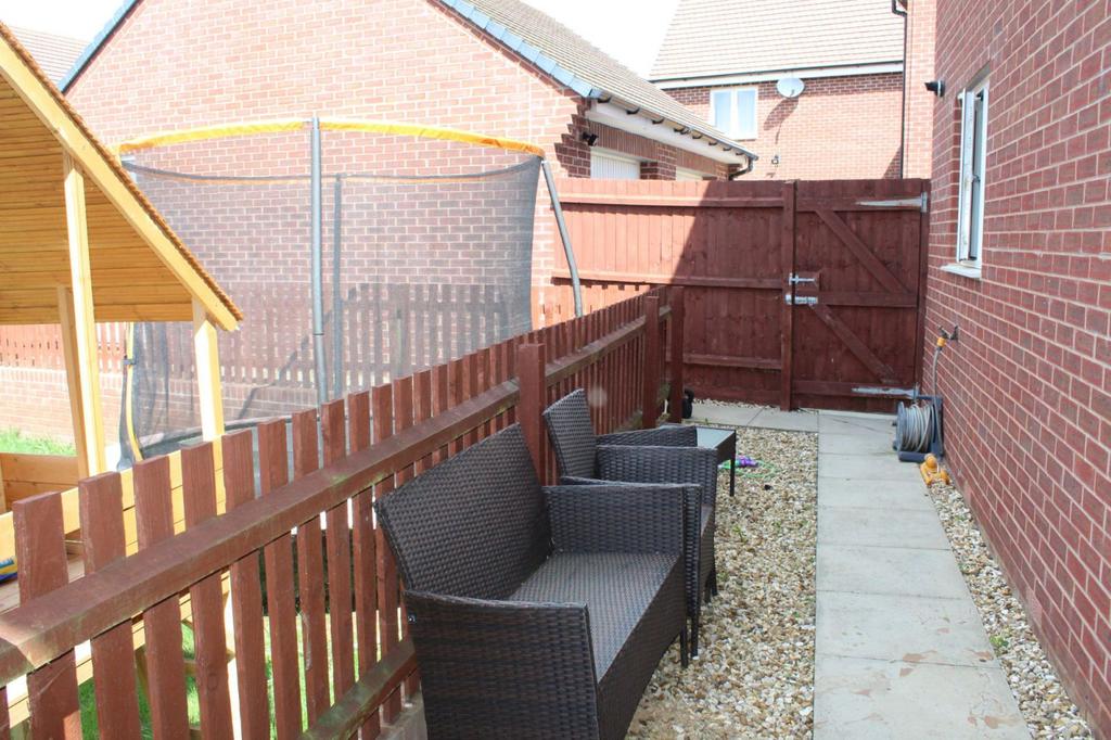 Rear garden