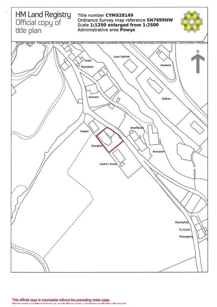 Land Registry Plan