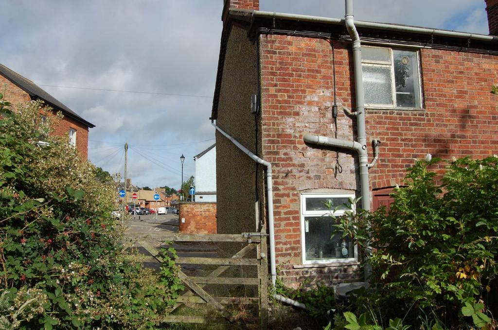 Rear of property