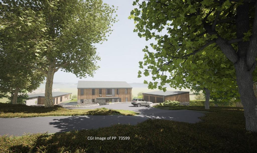 The Cattle Barn - Thurle Barn Front Elevation CGI