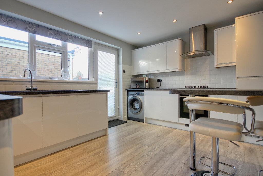Modern breakfast kitchen