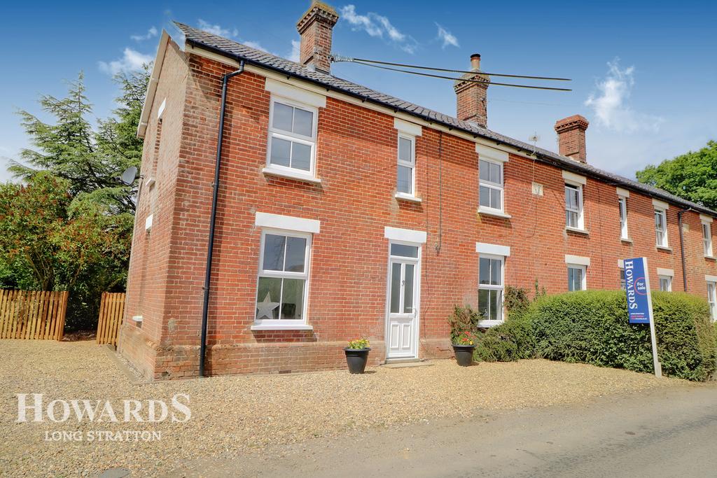 Hales Street, Tivetshall St Margaret 3 bed semidetached house for sale