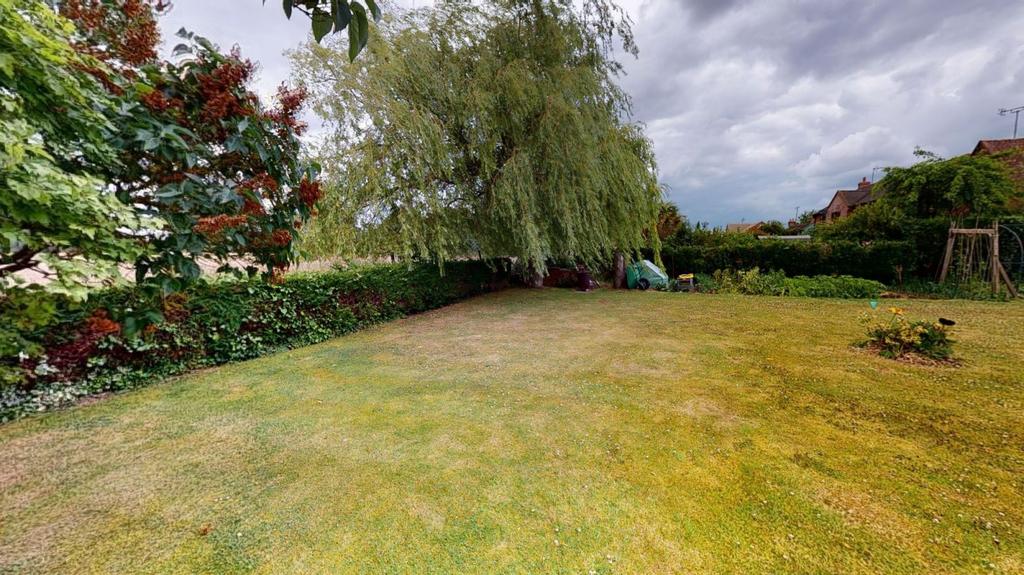 Rear garden