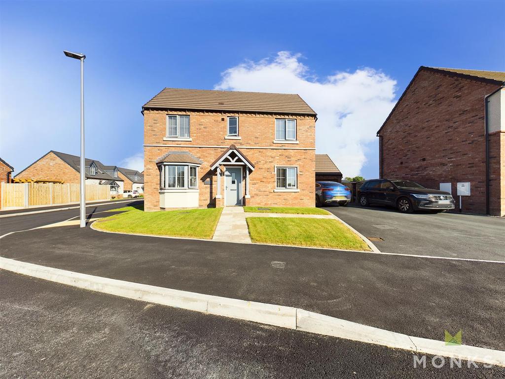 Roden Grove, Wem, Shrewsbury 3 bed detached house for sale £295,000