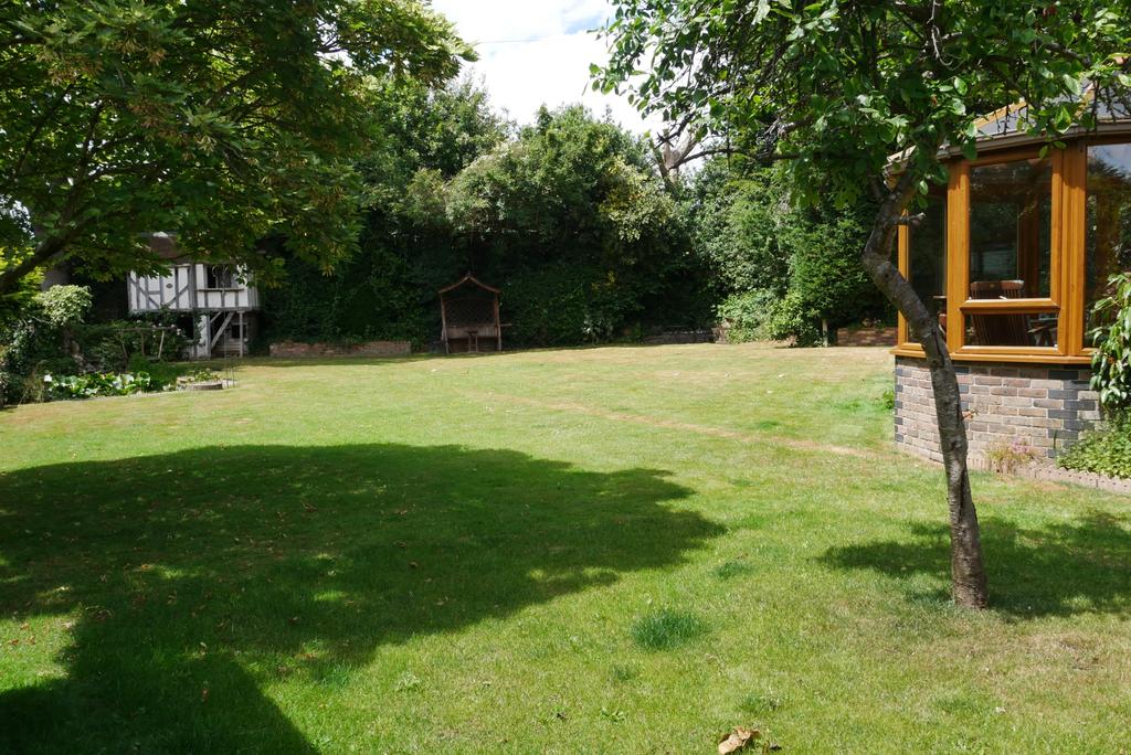 Rear garden