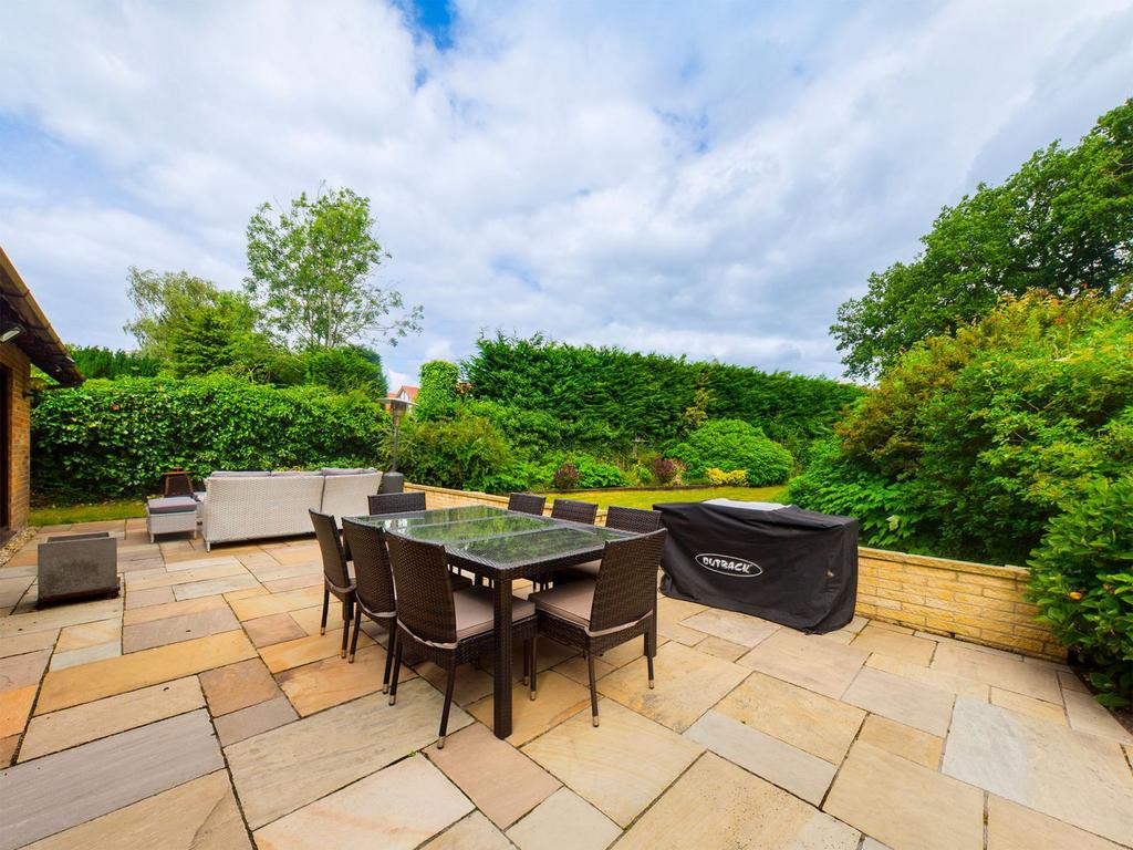 Rear garden