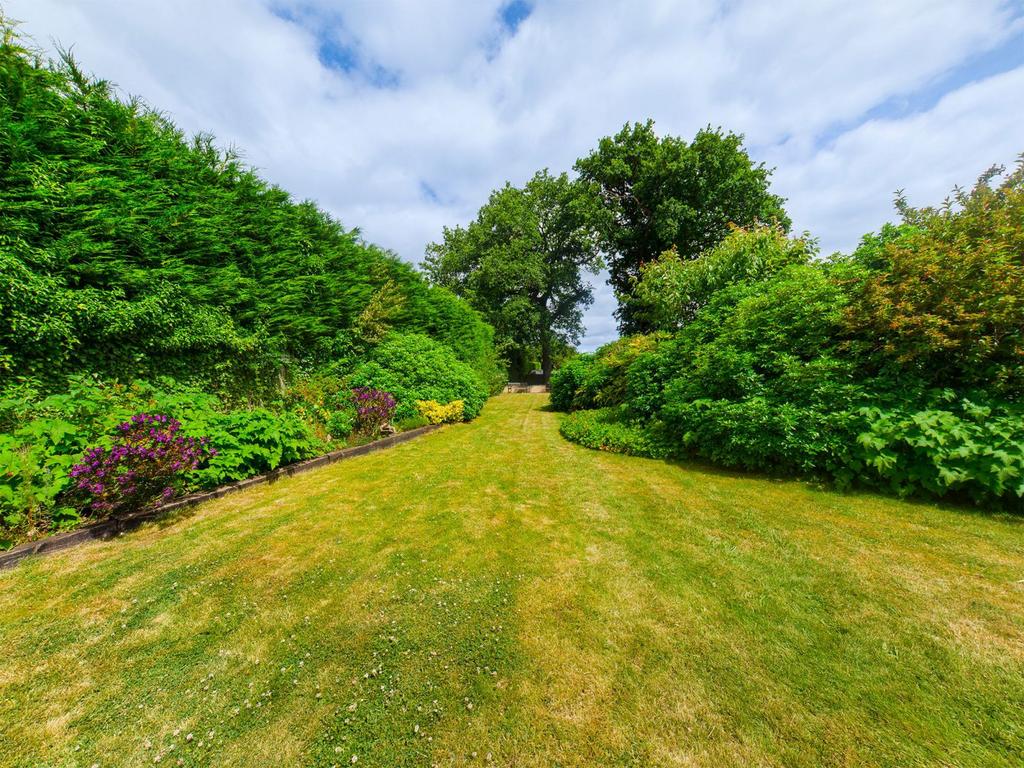 Rear garden