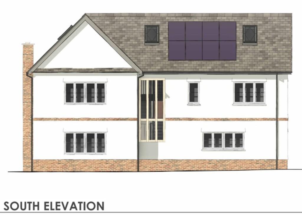 South Elevation line drawing