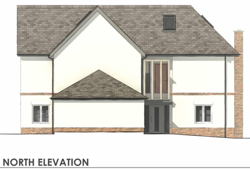 North Elevation line drawing