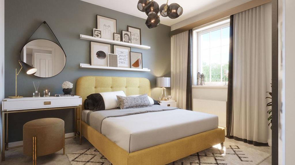 Hereford bedroom CGI
