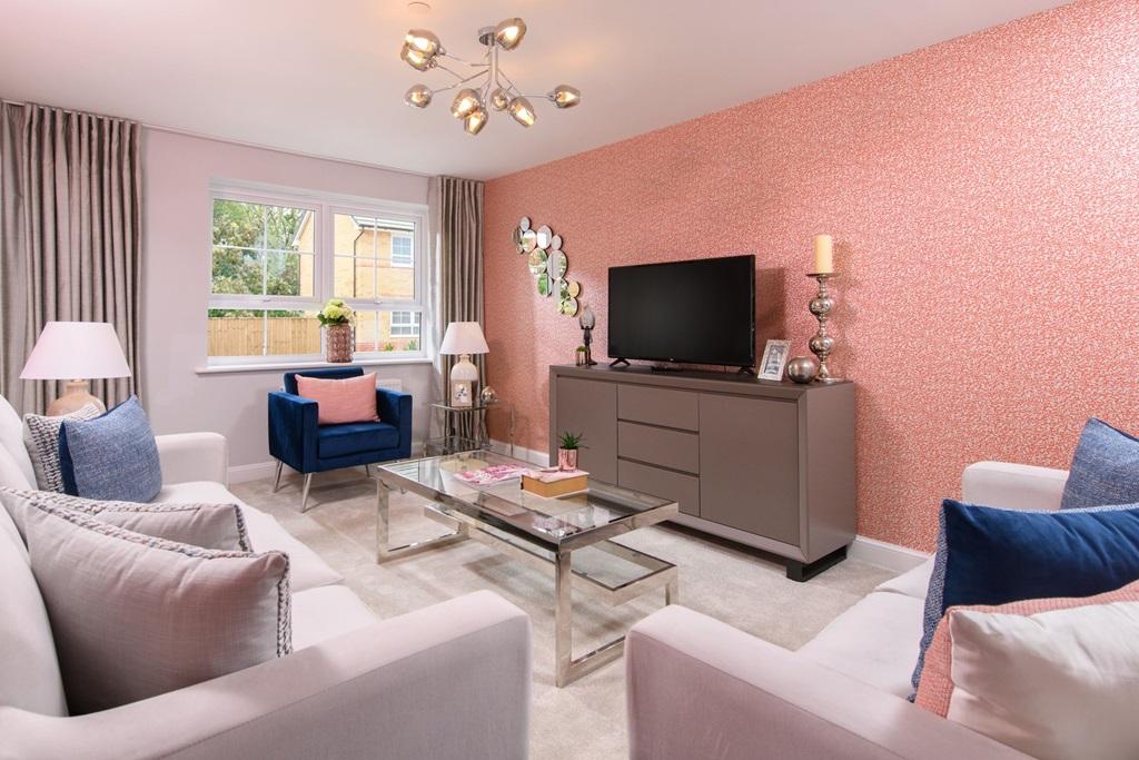 Morgans Meadow Kingsley show home living room