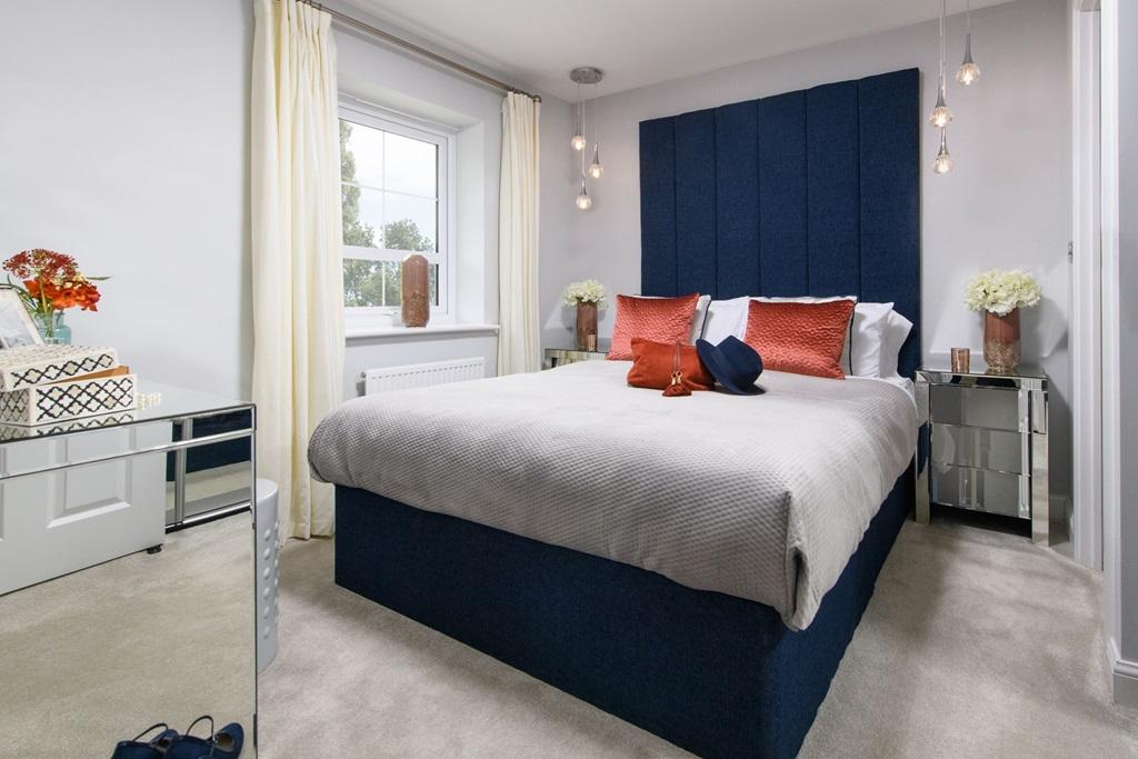 Morgans Meadow Kingsley show home bedroom 1