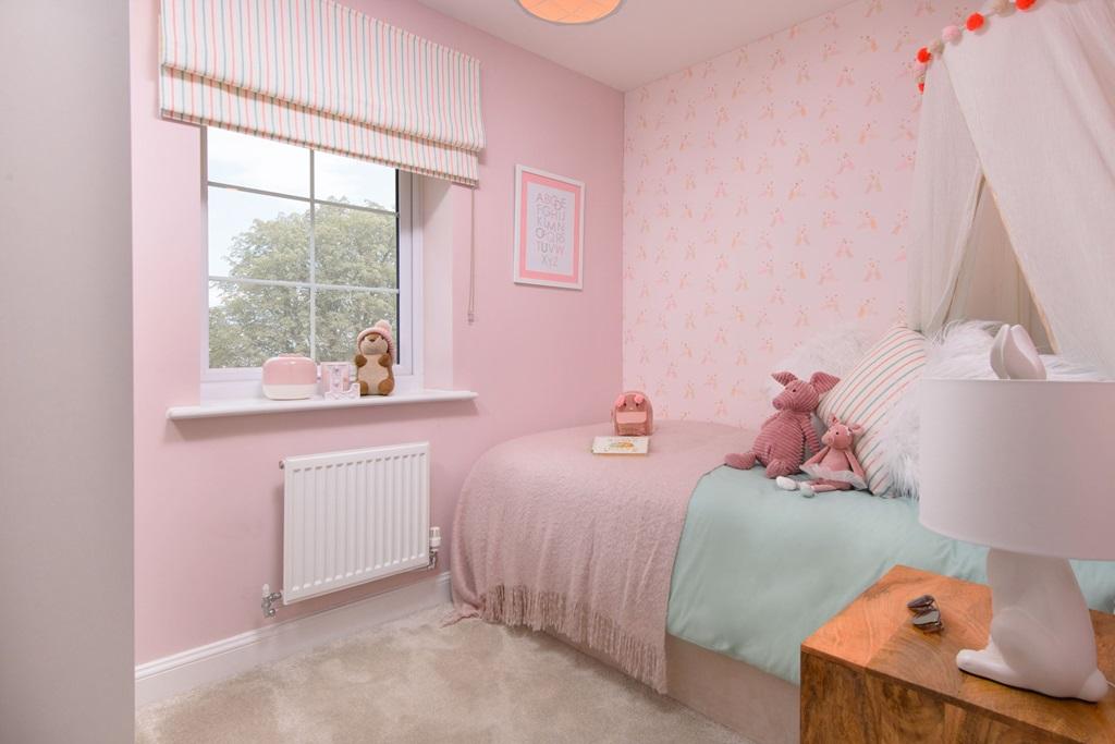Morgans Meadow Kingsley show home bedroom 4