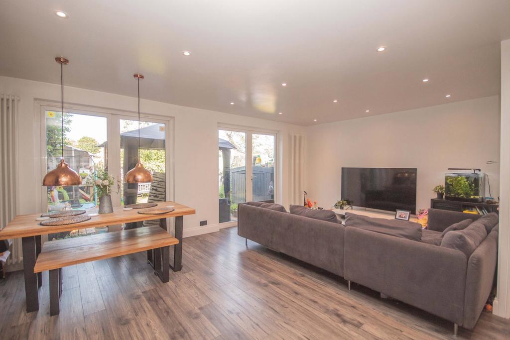 Open-plan living area