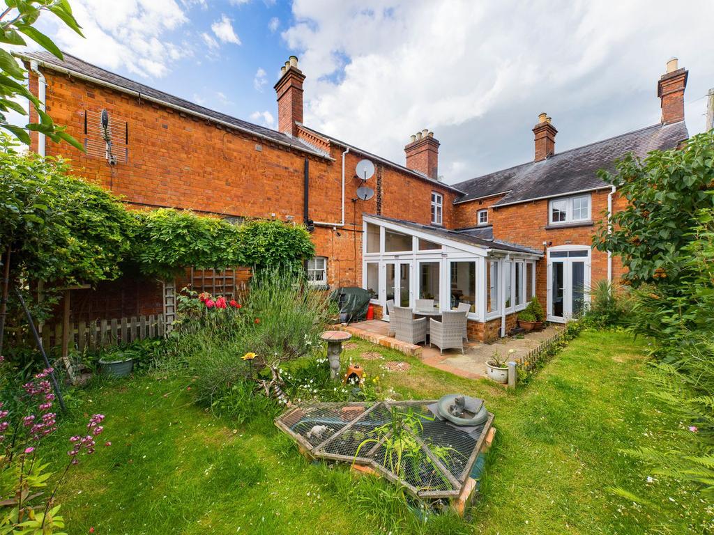 Rear of property