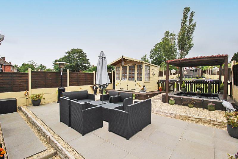 Rear garden