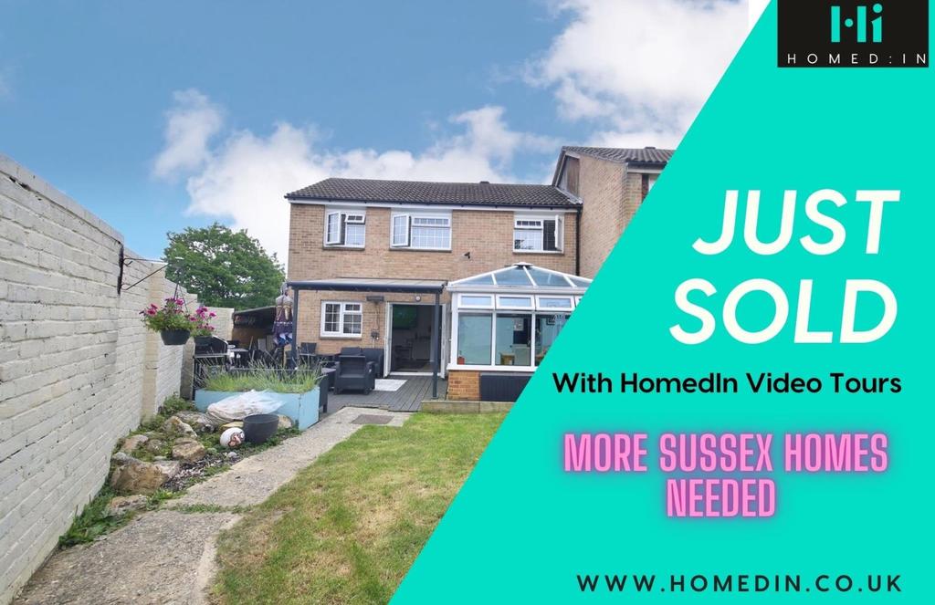 Thirlmere Road, Ifield, Crawley 3 bed end of terrace house £365,000