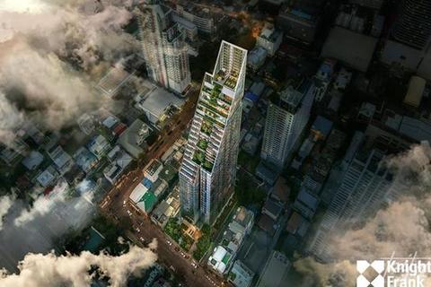 2 bedroom block of apartments, Silom, Tait 12, 71.5 sq.m