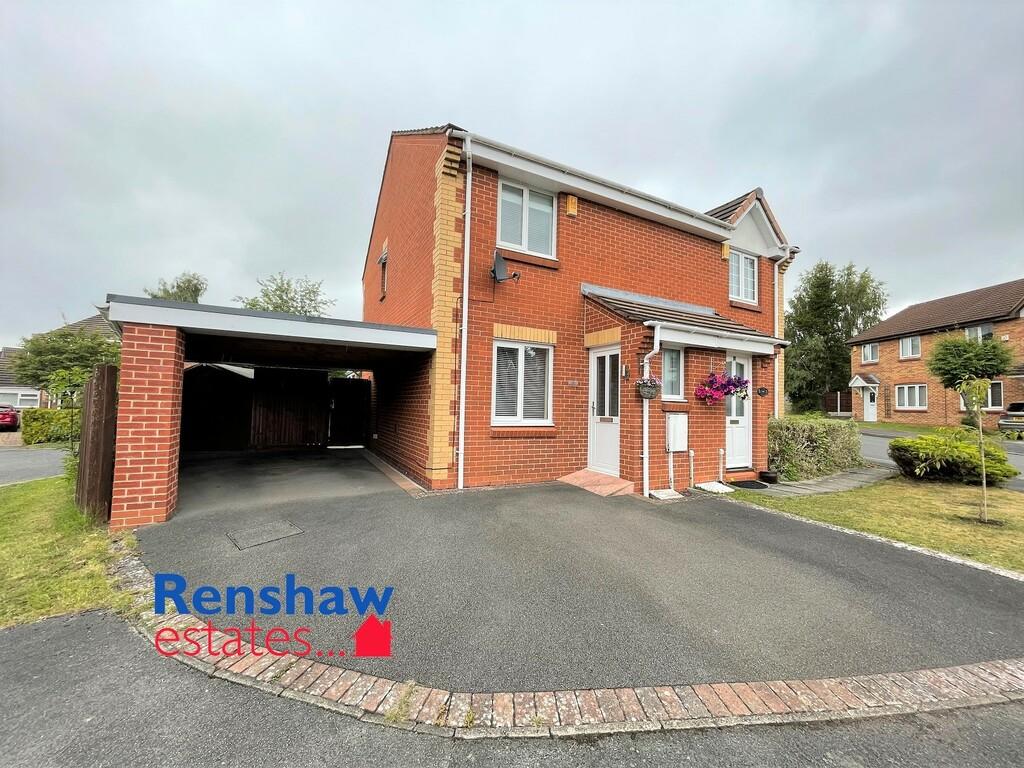 Harlech Close, Shipley View, Ilkeston 2 bed semidetached house for