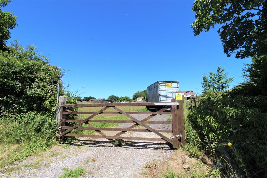 Five bar gate entrance to fields