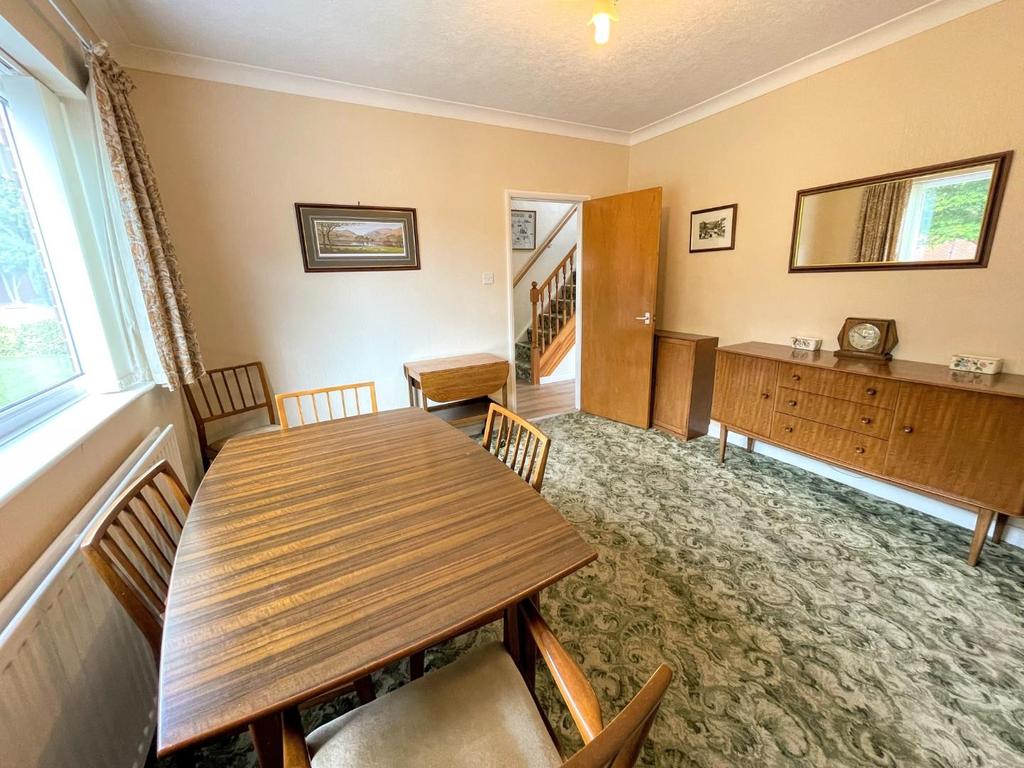 Separate dining room