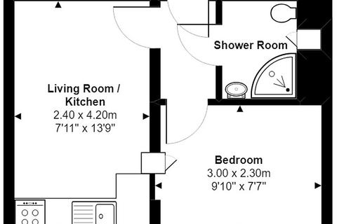 1 bedroom apartment to rent, Haybridge Road, Hadley, Telford, Shropshire, TF1