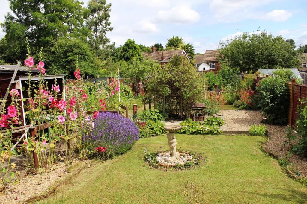 Rear garden
