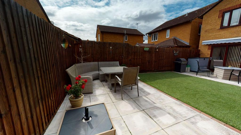 Rear garden